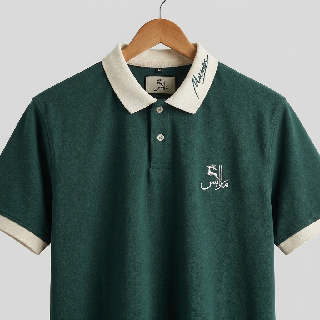 The Heritage Polo — Malaabis Signature Edition