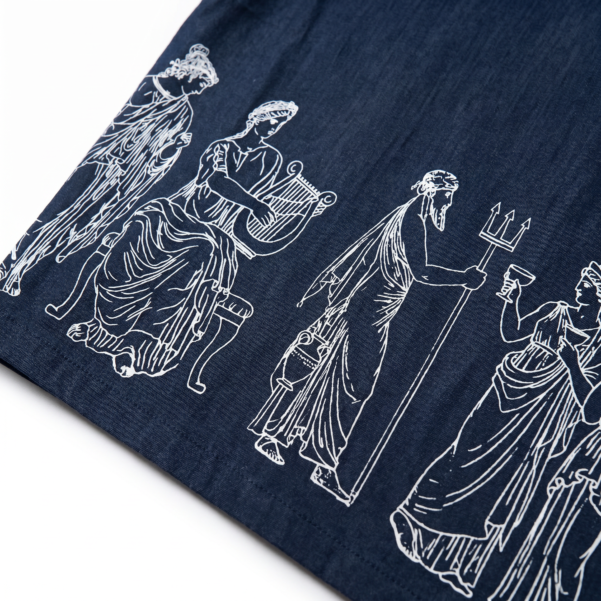 Malaabis — Olympus Navy Camp Collar Shirt | Greek Gods Edition