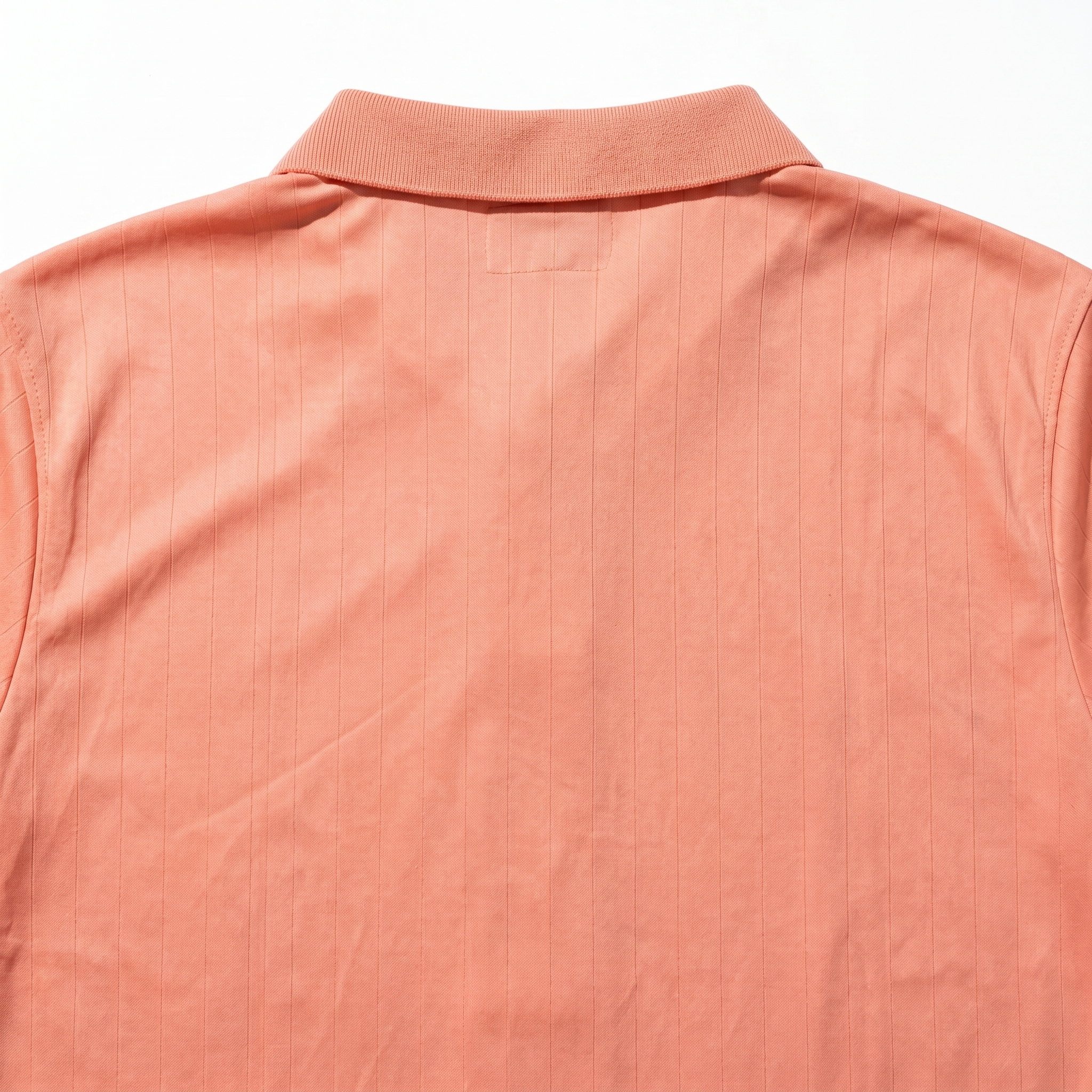 Pinstripe Polo – Fajar (Peach) | Malaabis