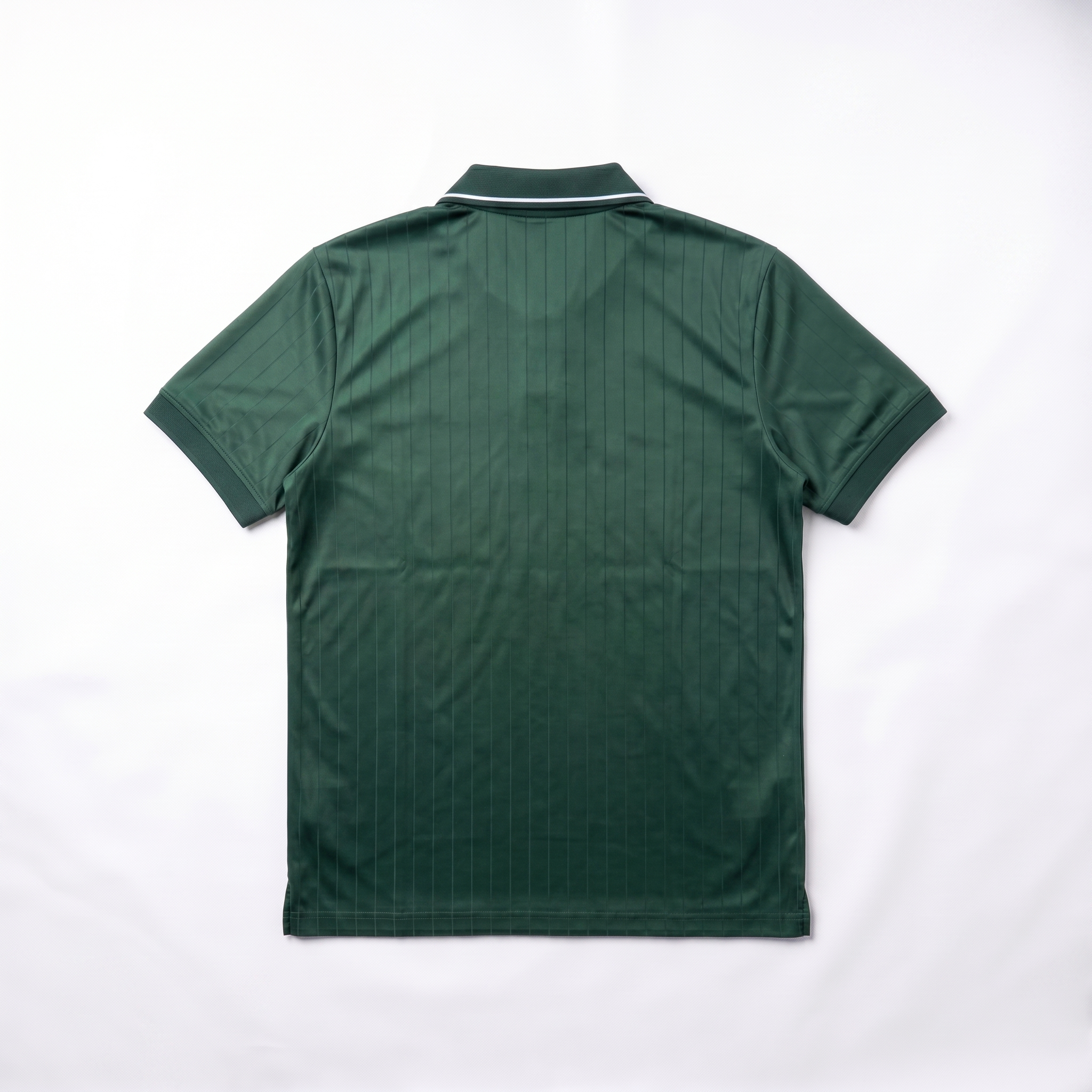 Pinstripe Polo – Wadi (Green) | Malaabis