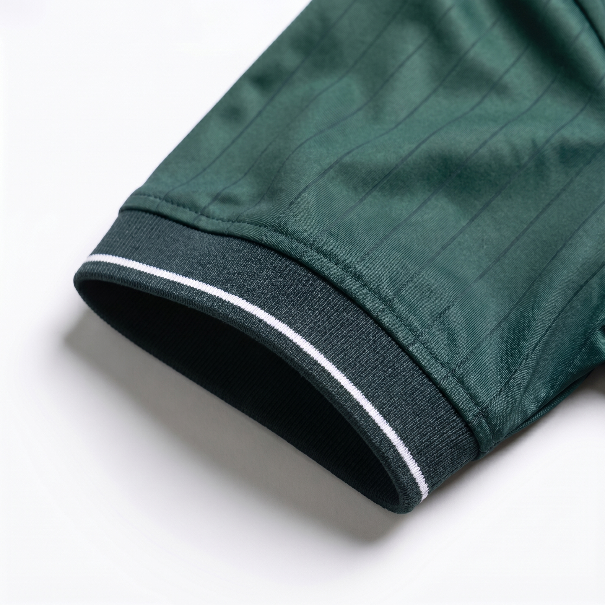 Pinstripe Polo – Wadi (Green) | Malaabis